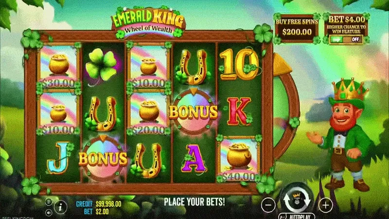 Emerald King - Wheel of Wealth